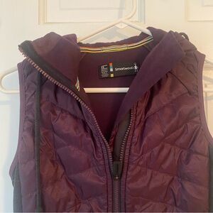 Smartwool Deep Purple Quilted Vest